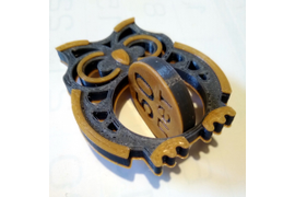 Сувенир к встрече выпускников школы (поворотный центральный диск)