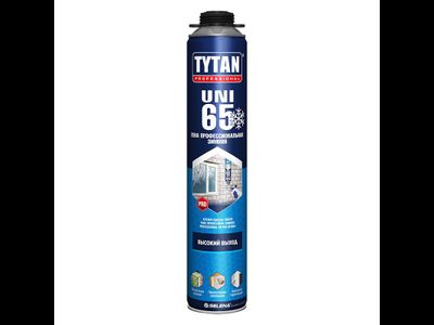 Монтажная пена профессиональная TYTAN Professional 65 UNI 750 мл зимняя