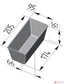 Форма хлебная Л10-2
