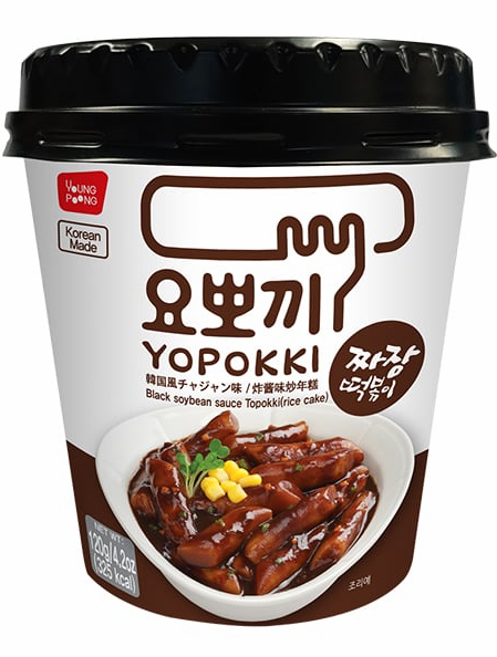 ТОКПОККИ YOPOKKI с соусом из черных бобов (Ю. Корея) 140 г