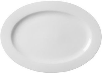 Блюдо овальное WHITE 40,5 Х 29 СМ, H 3,2 СМ