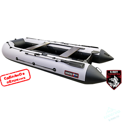 Лодка ПВХ Hunterboat Хантер Лайт 385А