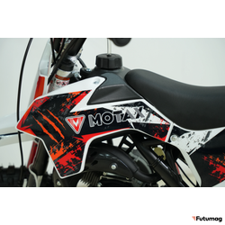 Детский бензиновый миникросс MOTAX 50 PS Бело-красный