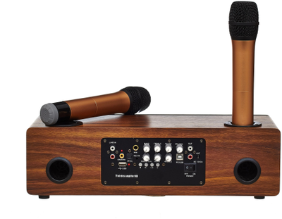 Акустическая караоке-система KS-120W с двумя беспроводными микрофонами