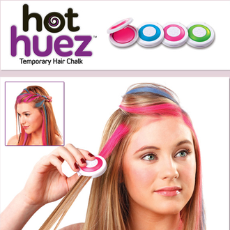 Цветные мелки для волос Hot Huez