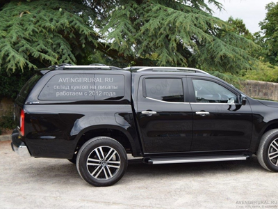 Кунг Alpha GTE/GSR в чёрном цвете кабара код 9291 на Mercedes X-class 2018-2019-2020+ AvengerUral.ru
