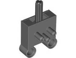 Pneumatic Switch with Pin Holes, Dark Bluish Gray (4694bc01 / 4237158)