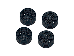 !АНАЛОГ! Wheels /  30 narrow rims Black, BLACK (WHL3)