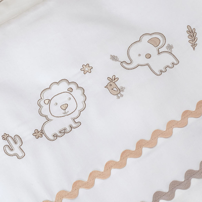 Комплект в кроватку Perina Toys Sateen Collection 6 предметов песочный