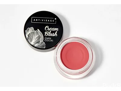 ART VISAGE Кремовые румяна CREAM BLUSH Тон 02 пыльная роза