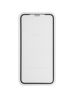 Защитное стекло Apple iPhone 11, Hoco, черное, 0L-00039893