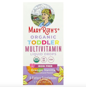 Mary Ruth's Organic Toddler Multivitamin Liquid Drops - Органические мультивитаминные капли для детей от 1 до 3 лет