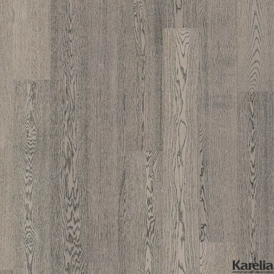 Паркетная доска Karelia Дуб Concrete Grey 3S купить в интернет-магазине karelia-floor.ru