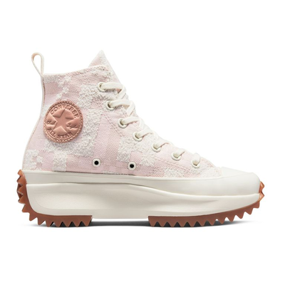 Кеды Converse Run Star Hike Platform Crafted Jacquard на платформе розовые высокие