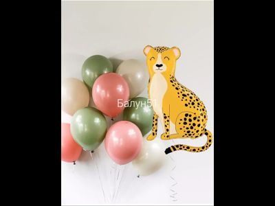 10 шаров на грузе + фигура