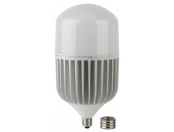 Лампа светодиодная ЭРА стандарт высокомощн. E27 100W(8000lm) 6500K 6K 318х160 POWER (переходник на E40) 8267