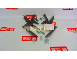 Пороги подножки "Luxe Silver" 1800 мм для Chery TIGGO 8 I ProMax 2022-2024