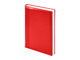 Ежедневник датированный 2021, красный, А5, 176л., Lozanna AZ1022/red