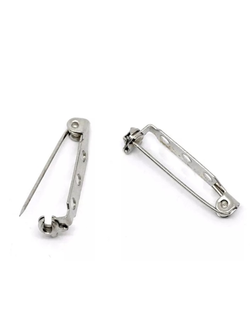 Основы для броши платформа 25 мм, с фиксатором