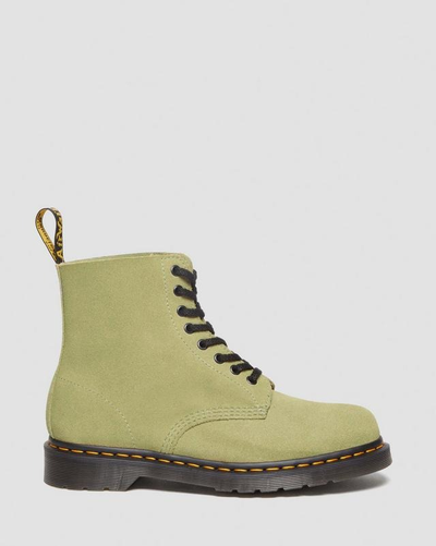 Ботинки Dr Martens 1460 Pascal Suede Pale Olive