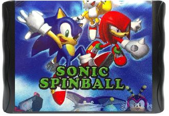 Sonic spinball,  Игра для Сега (Sega Game) No Box