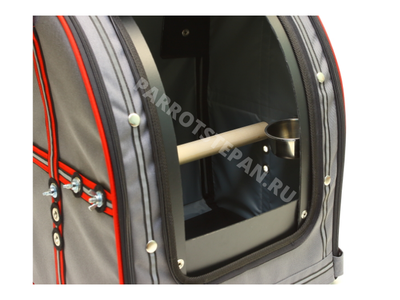 Сумка-переноска для средних и крупных попугаев без боковых окон (жако, эклектус, амазон, сенегал, конго, корелла, розелла, ожереловый)