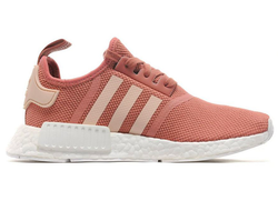 Adidas NMD R1 Розовые с белым (36-40)Арт. 288F-A