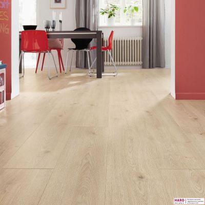 Ламинат Haro Tritty 100 Gran Via Дуб Контура Каменно-Серый 531917 32 класс толщина 8 мм с фаской 2.68 м2