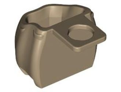 Minifigure Backpack Open, Dark Tan (92590 / 4598955)