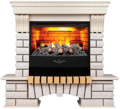 Электрокамин Country WT с очагом 3D FireStar 25.5