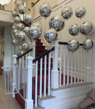 3D фольгированные сферы 53см (цвета в ассортименте)