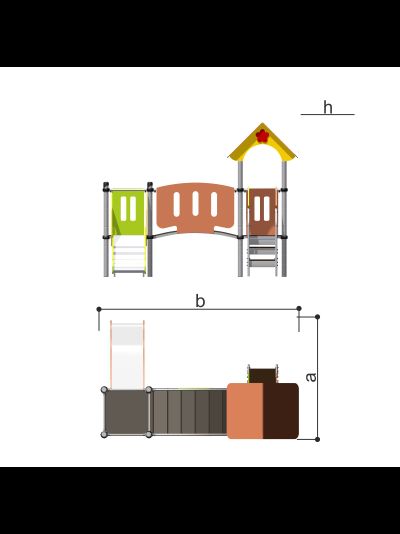 Детская площадка для улицы Romana 104.19.00