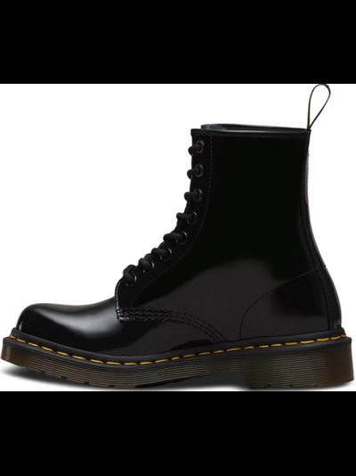 DR. MARTENS 1460 LAMPER PATENT BLACK