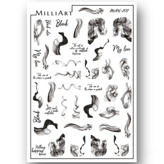 Слайдер-дизайн MilliArt Nails MAX-107
