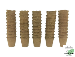 Торфяные горшочки для рассады 60*60 мм (уп.20шт)