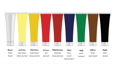 Красительная паста для клея