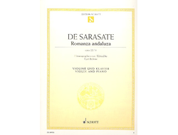 Sarasate Romanza andaluza op.22#1 for Violin and Piano