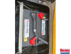 Комплект термозащиты АКБ автокранов и фронтальных погрузчиков КТЗГ-А7+ (КОМПЛЕКТ ИЗ 2-Х ТЕРМОСОВ С ОТДЕЛЬНОЙ КРЫШКОЙ ДЛЯ 2-Х АКБ с НАГРЕВАТЕЛями НТА-2/2+ (круглая клемма d=8mm) АКБ А/h: 120 (E41), Габариты АКБ, мм: (402-408)x(171-175)x(215-235)