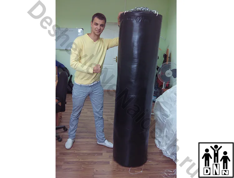 Кожаный боксерский мешок