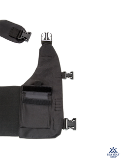 Разгрузочный жилет быстросъемный Marlin ONE black р.60-64