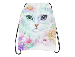 Сумка-мешок для обуви Котики №10