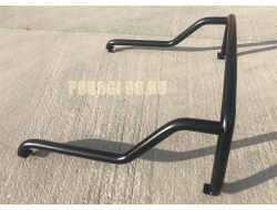 Защитная дуга с покрытием "раптор" d76/76 для Toyota Hilux 2021-