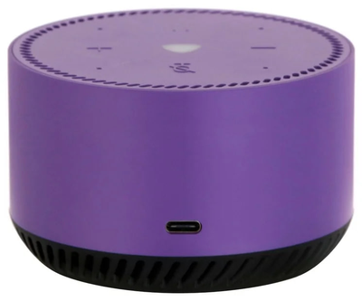 Умная колонка Яндекс Станция Лайт с Алисой, фиолетовый ультравиолет, 5Вт