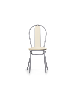 Стул на металлокаркасе Lamniel ваниль в крапинку / светлый мусс