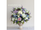 Элегантная Композиция из искусственных цветов в синем цвете Настроение № КВВ047/Для настроения купит