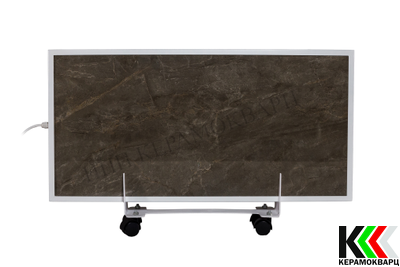 Кварцевый обогреватель 40х80 Тёмный мрамор