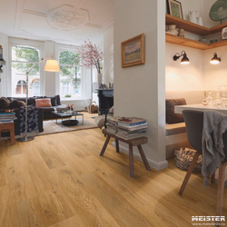 Виниловый пол Meister Дуб Флитвуд 7399 в интерьере