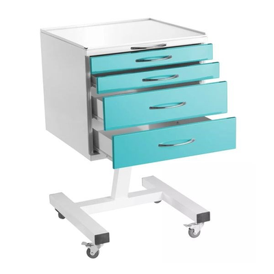 Столик стоматолога СИПС-М-01 с 4-я ящиками м центральным замком