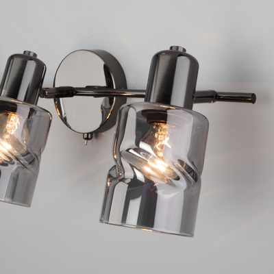 20120/3 ЧЁРНЫЙ ЖЕМЧУГ Настенный светильник с поворотным механизмом ANSA