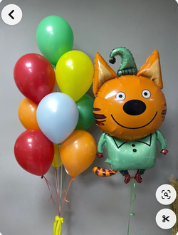 10 шаров на грузе + фигура